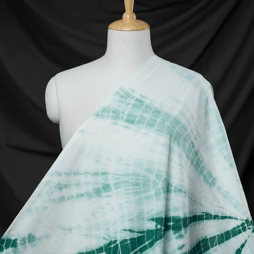 Indigo Handmade Cotton Shibori Fabric